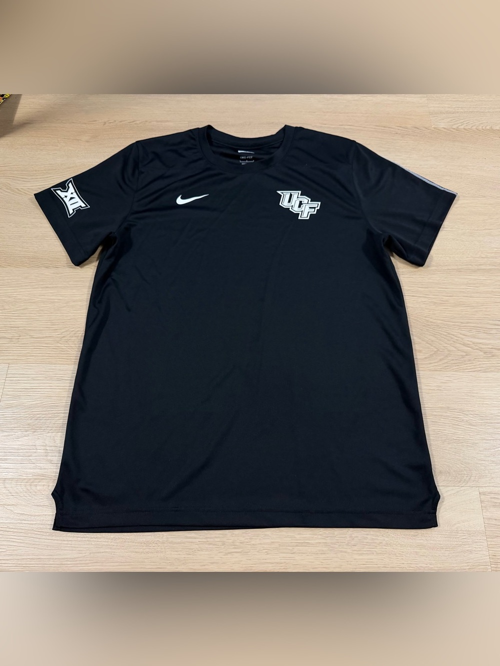 Nike Dri-FIT UCF XII Men's Size L Black Shirt FJ9571-010